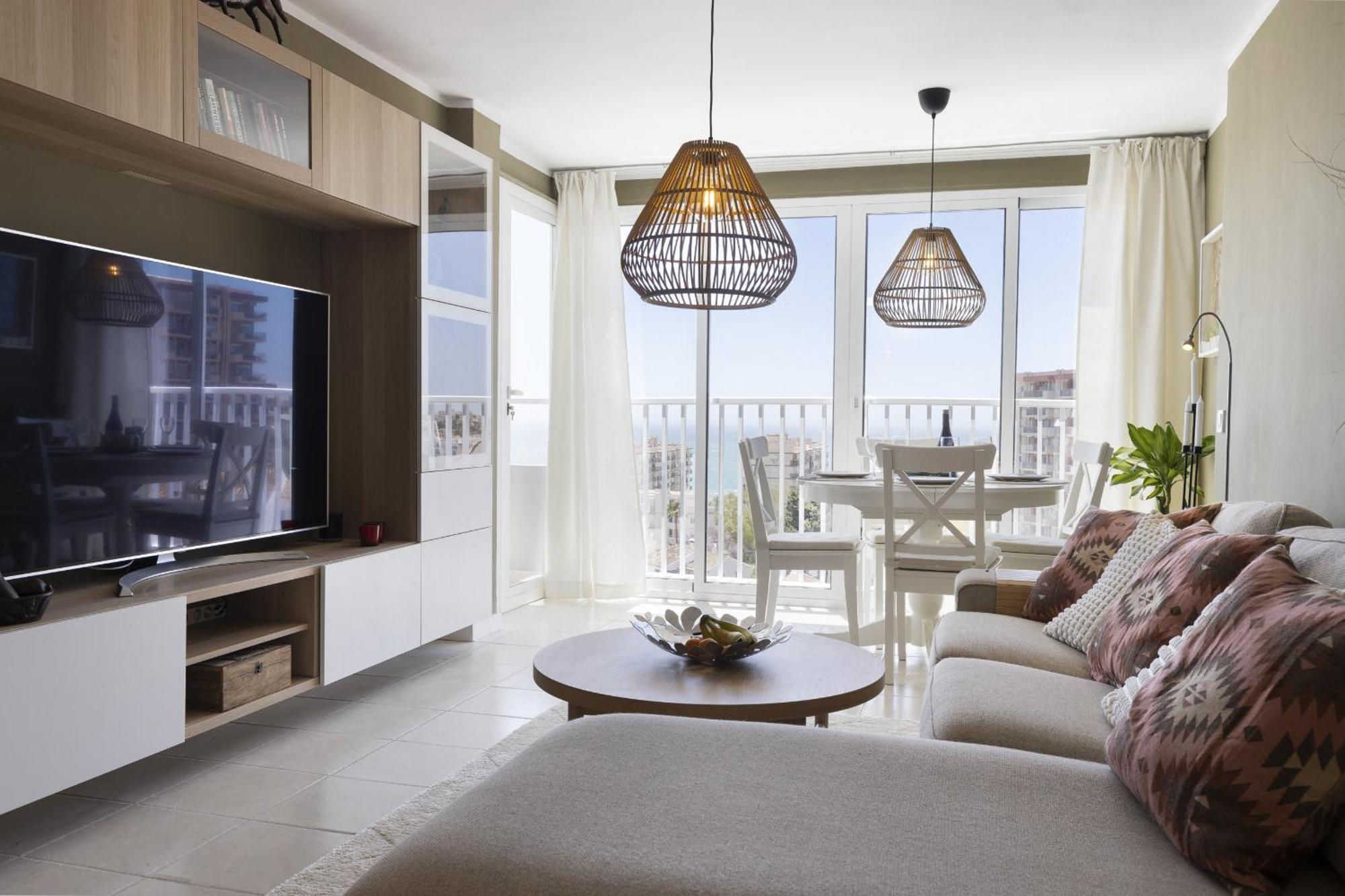 With Stunning Sea Views, Terrace Appartement Benalmádena